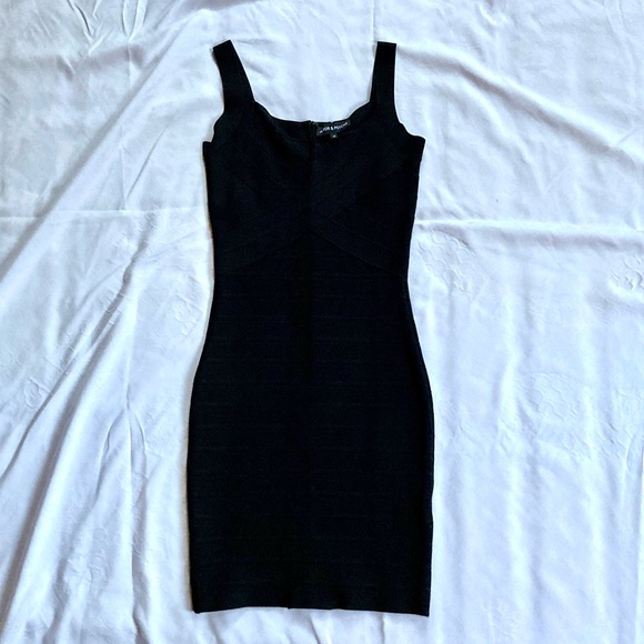 Amor & Psyche Bandage Party Dress - XS - LBD NWOT - Picture 14 of 14